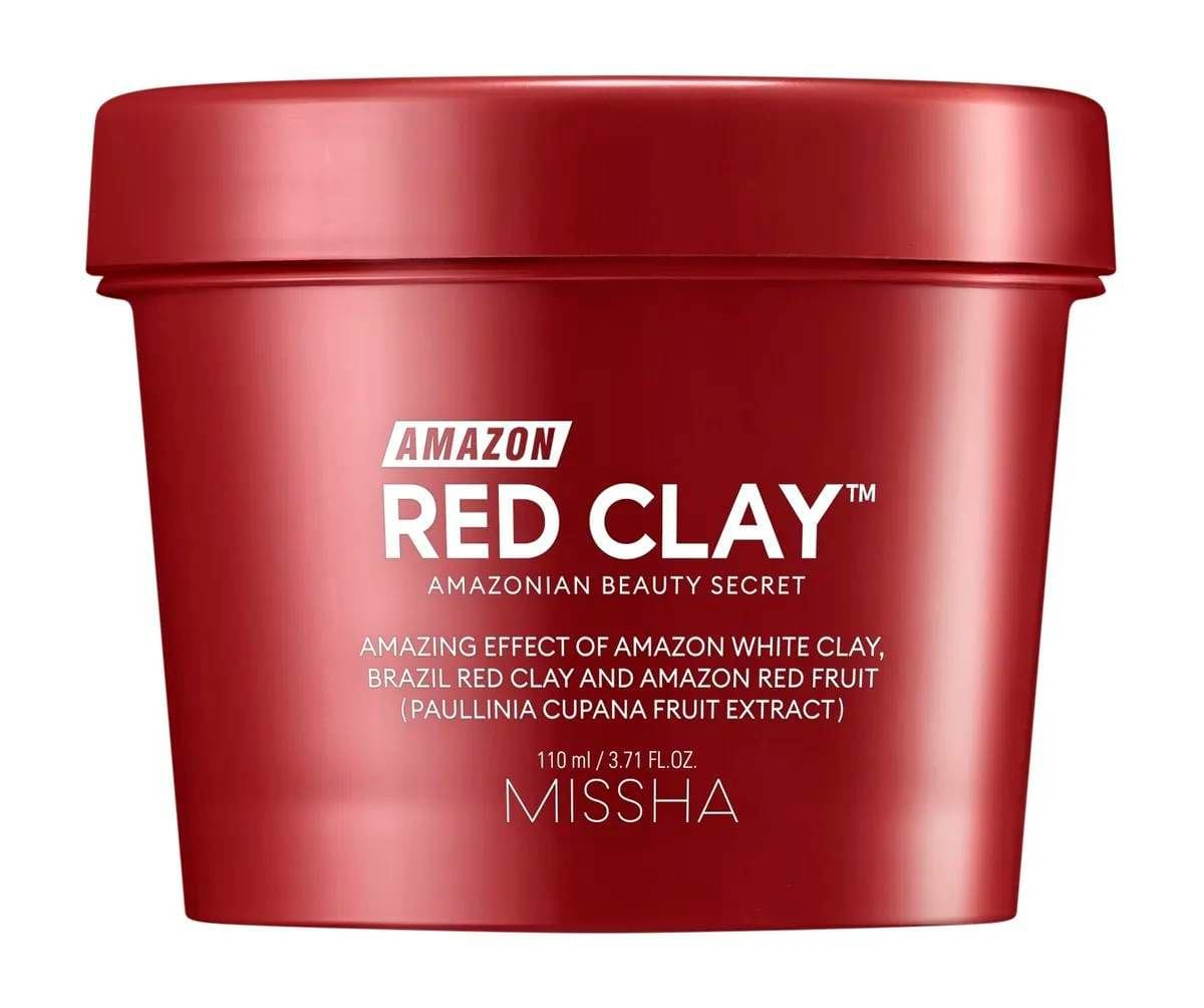 Маска для лица на основе красной глины Amazon Red Clay Pore Mask