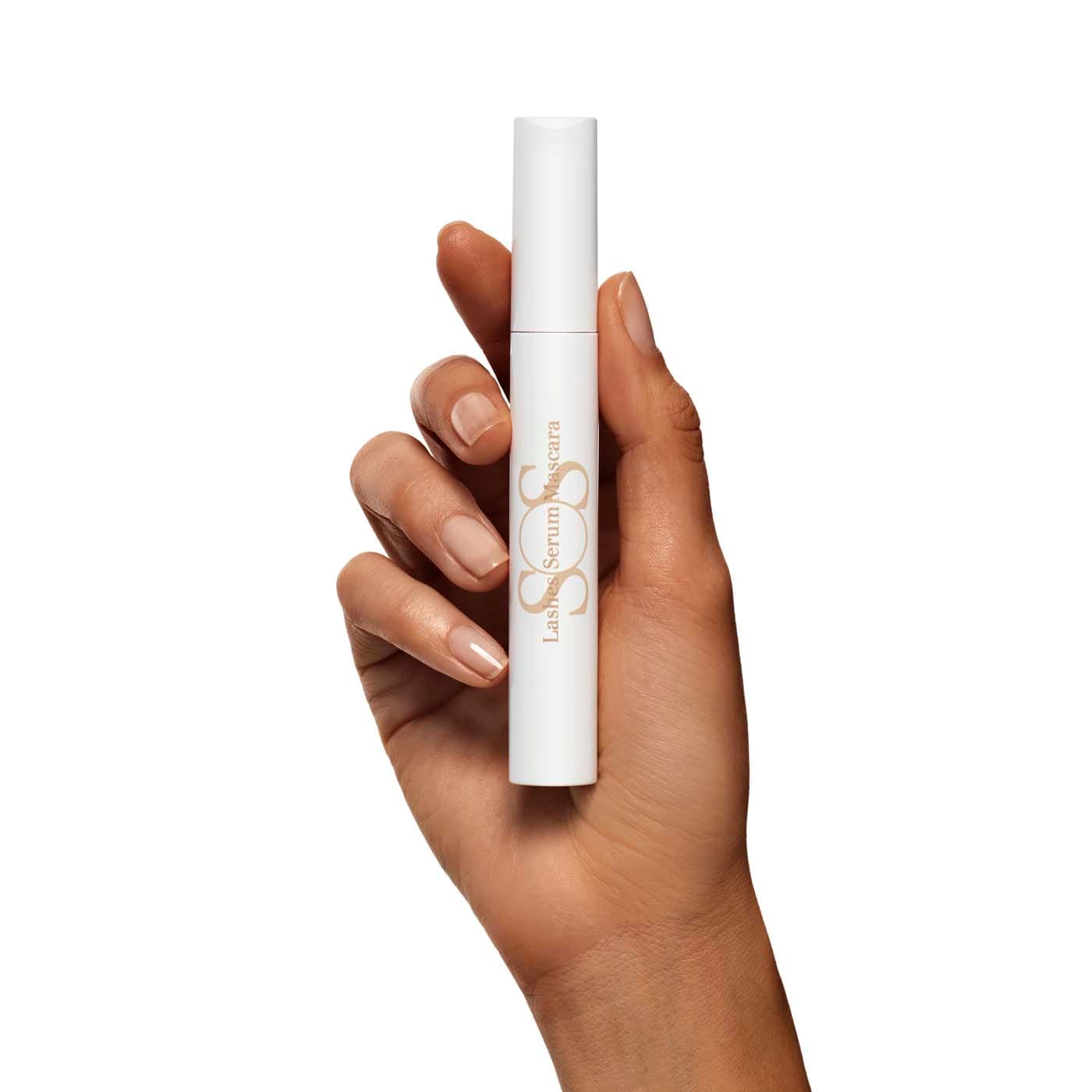 Восстанавливающий и укрепляющий праймер для ресниц SOS Lashes Serum Mascara, тон Caramel, 8 мл - фото 4