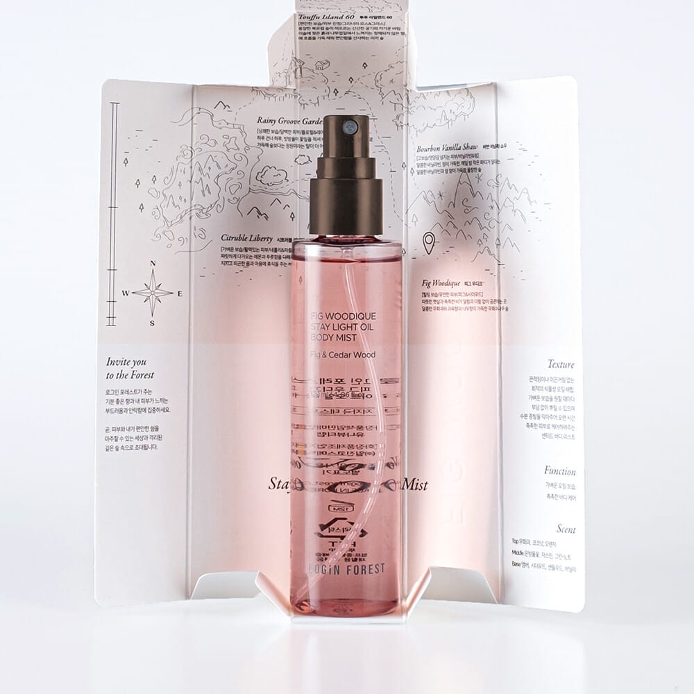 Увлажняющее масло-мист для тела  Fig Woodique Stay Light Oil Body Mist, 120 мл - фото 2