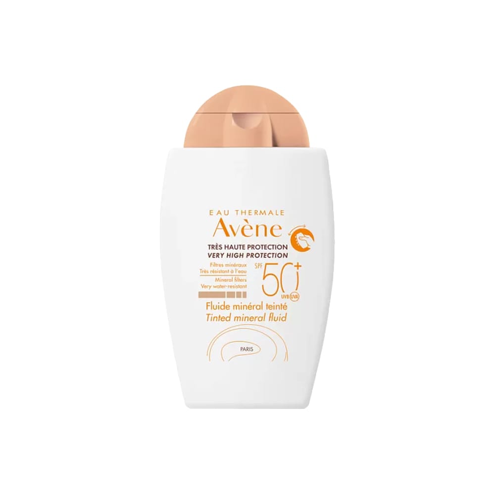 Солнцезащитный минеральный флюид для лица с тонирующим эффектом Mineral Fluid SPF 50+, 50 мл