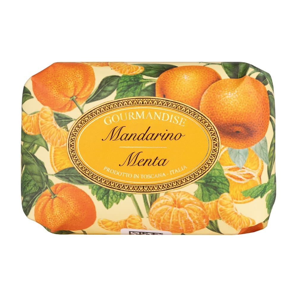 Мыло натуральное парфюмированное Мандарин и мята, 200 г