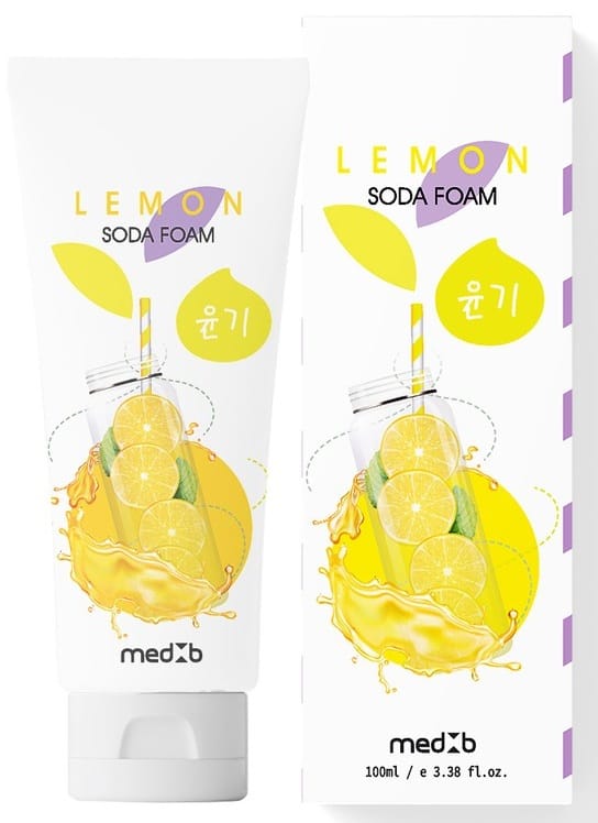 Мягкая пенка для умывания с экстрактом лимона Lemon Soda Foam, 100 мл