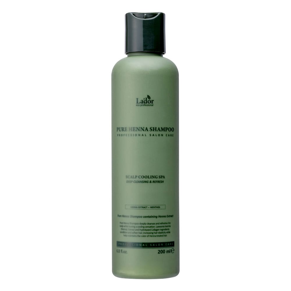 Укрепляющий шампунь для волос с хной Pure Henna Shampoo, 200 мл
