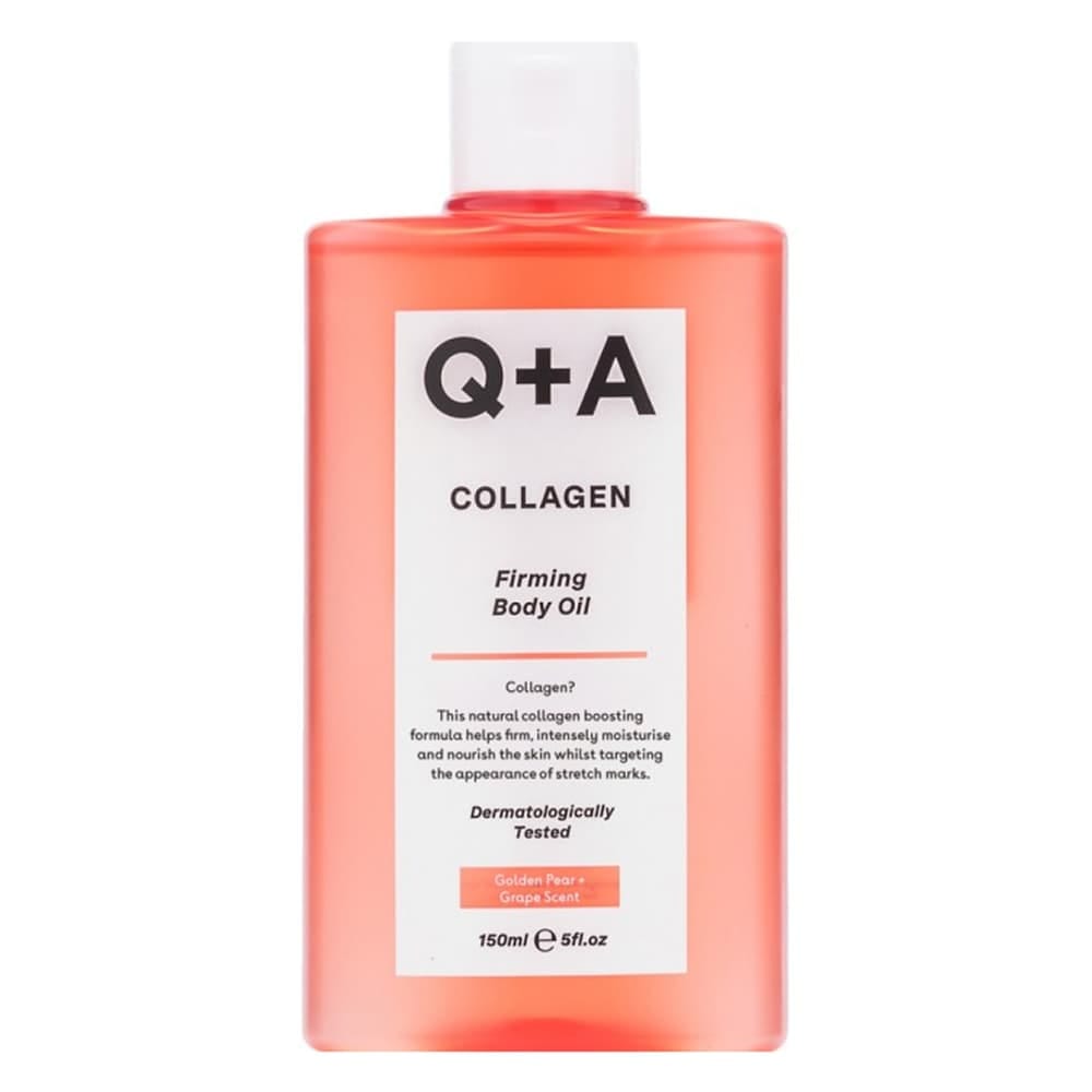 Q+A Смягчающее тонизирующее масло для тела Q+A Collagen Firming Body, 150 мл