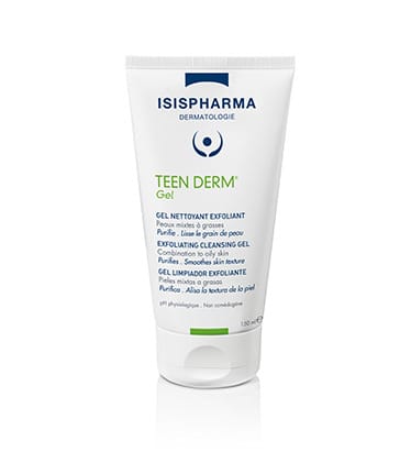 Гель очищающий отшелушивающий для комбинированной и жирной кожи Teen Derm Gel