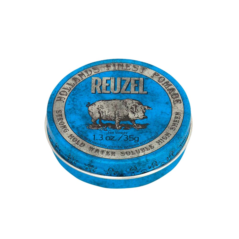 Голубая помада Reuzel Strong Hold Water Soluble