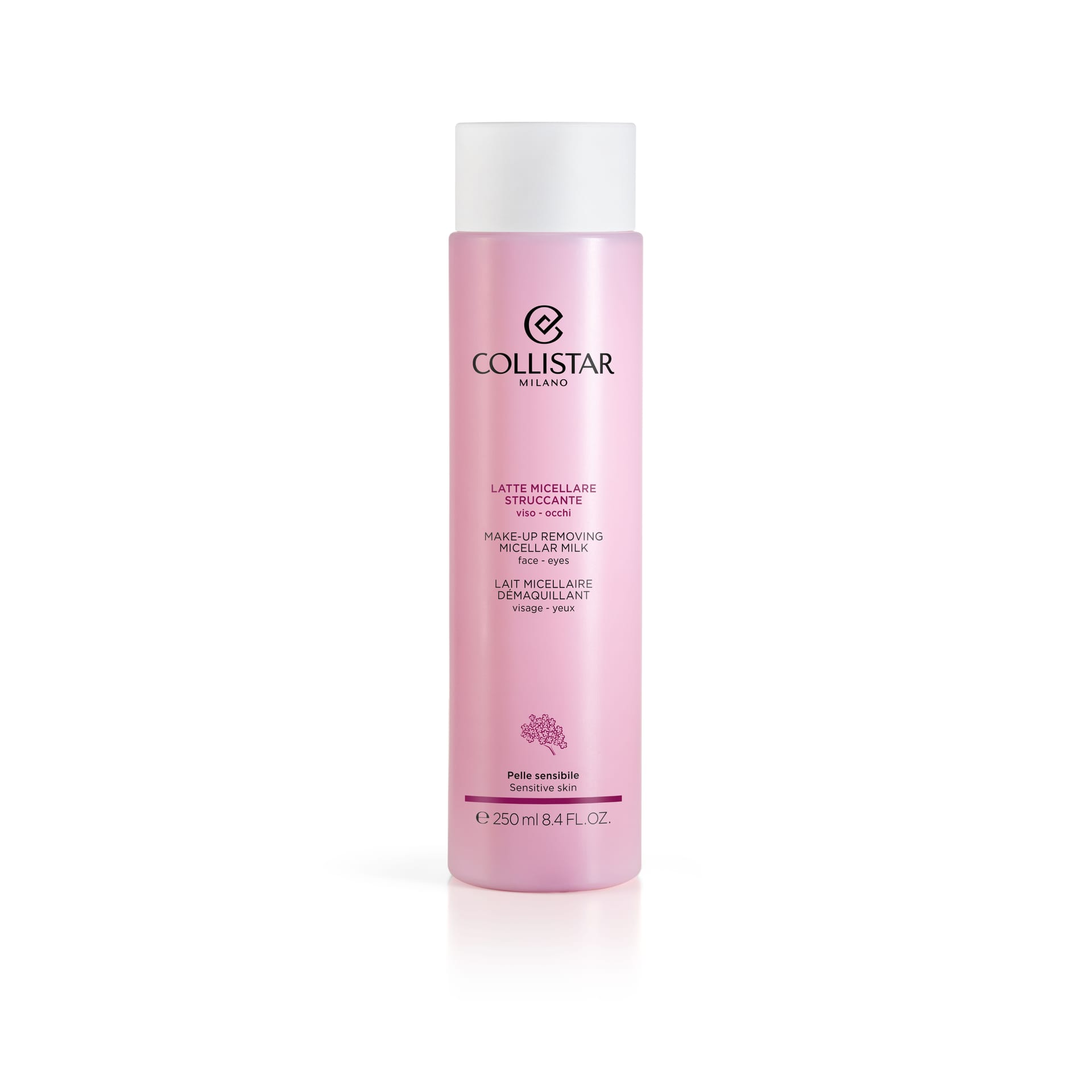 Мицеллярное молочко для снятия макияжа с лица и глаз Make-up Removing Micellar Milk Face-Eyes, 250 мл