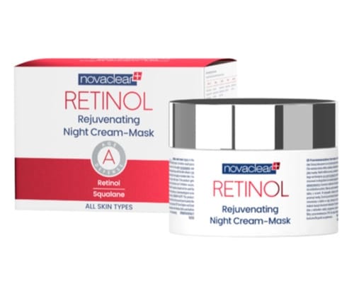 Крем-маска омолаживающий ночной с ретинолом NovaClear Retinol, 50 мл