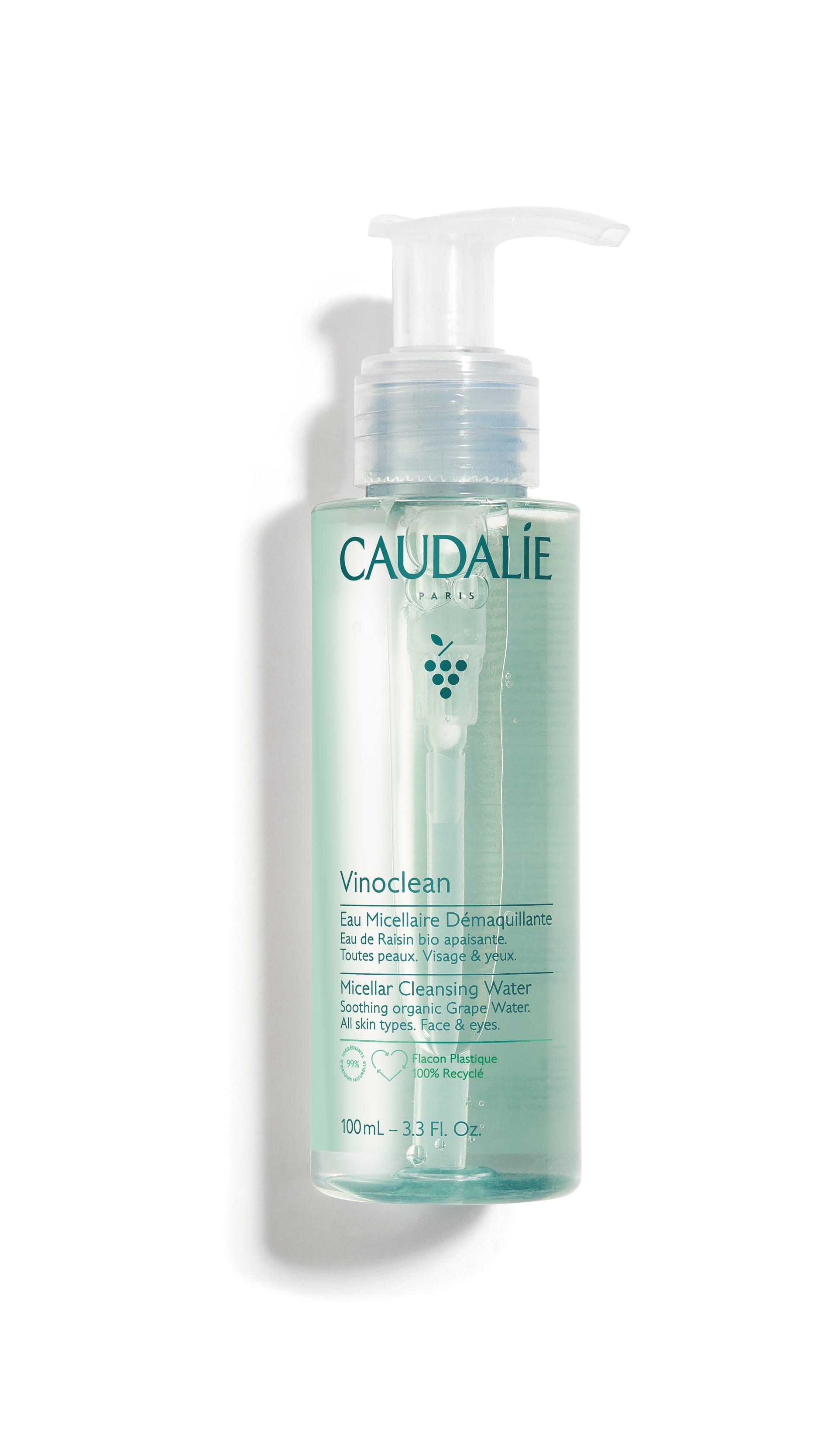 Мицеллярная вода для снятия макияжа Vinoclean Eau Miccelaire Demaquillante