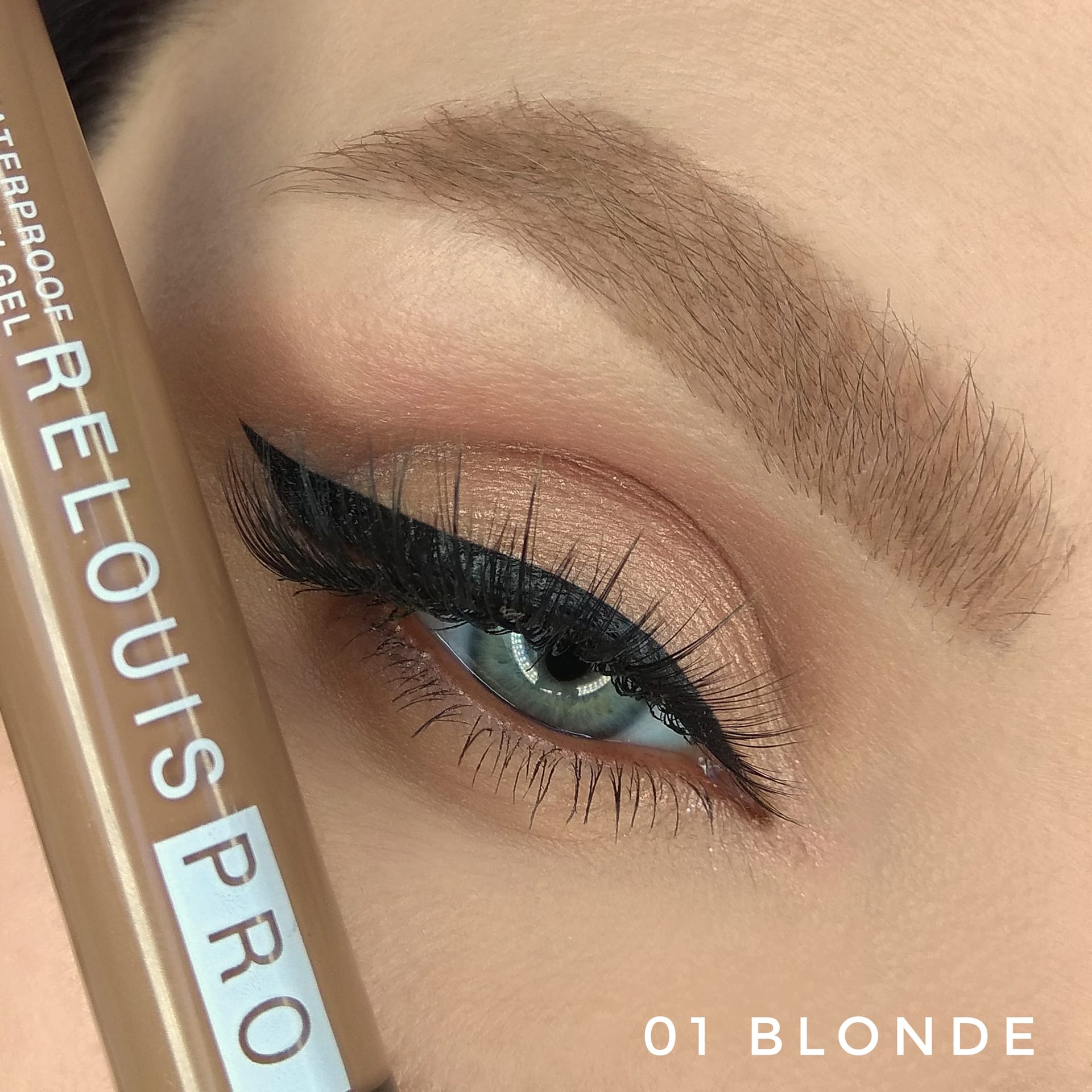 Гель для бровей водостойкий оттеночный Relouis Pro Waterproof Color Brow Gel - фото 3
