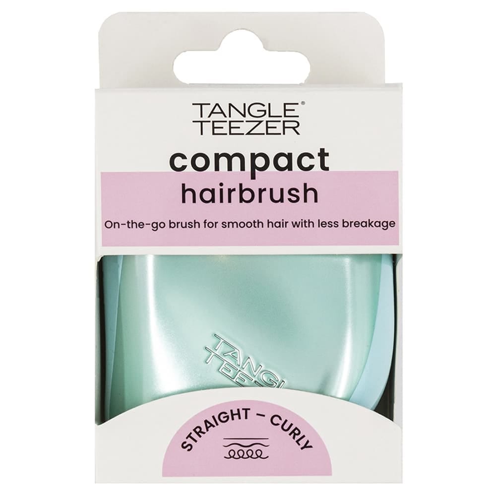 Расческа Tangle Teezer Compact Styler Frosted Teal Chrome - фото 4