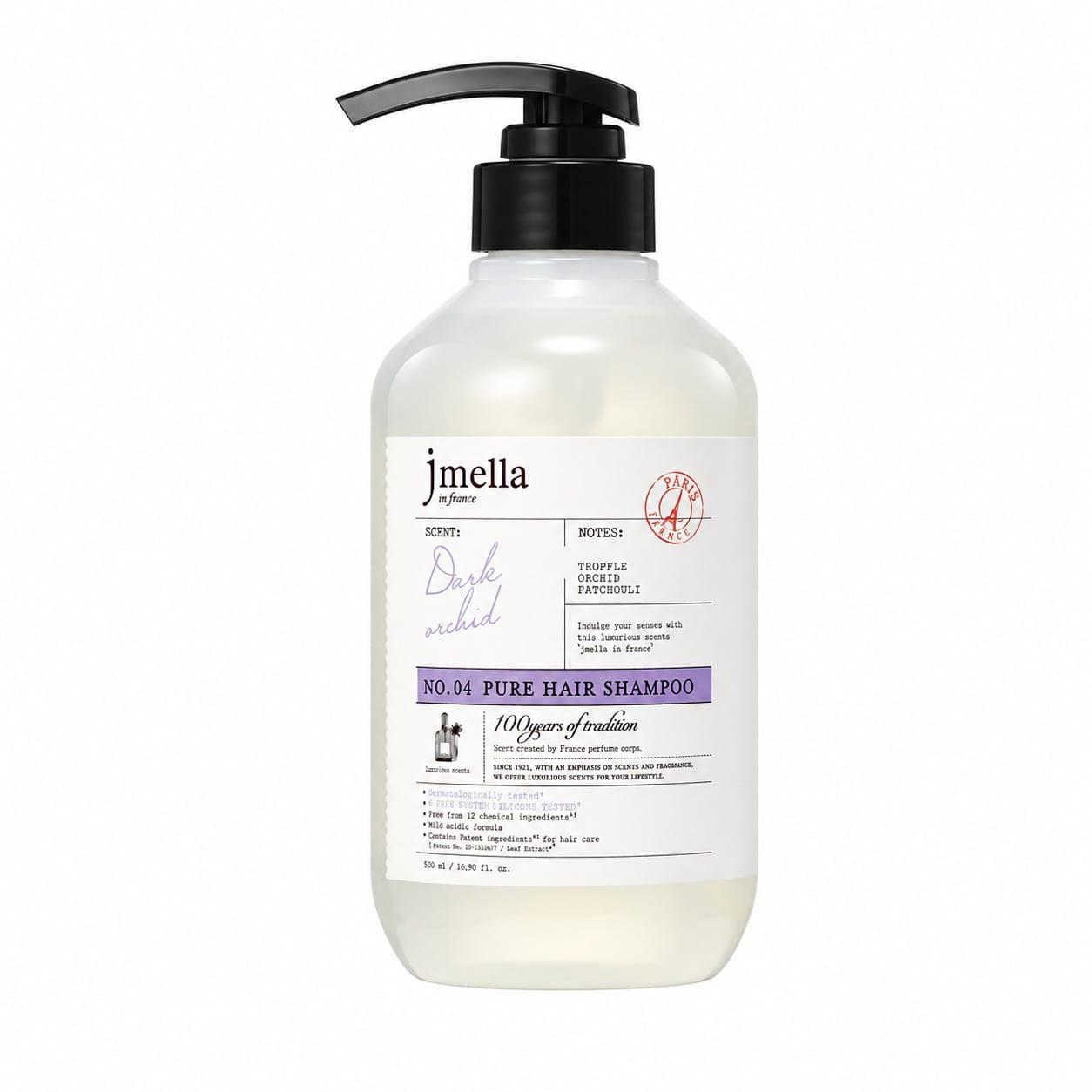 Шампунь Jmella in France Pure Dark Orchid Hair Shampoo, 500 мл