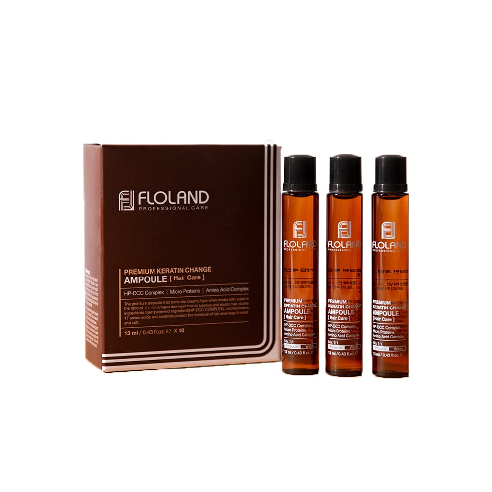 Маска-филлер для волос с кератином Premium Keratin Change Ampoule, 13 мл*10 шт