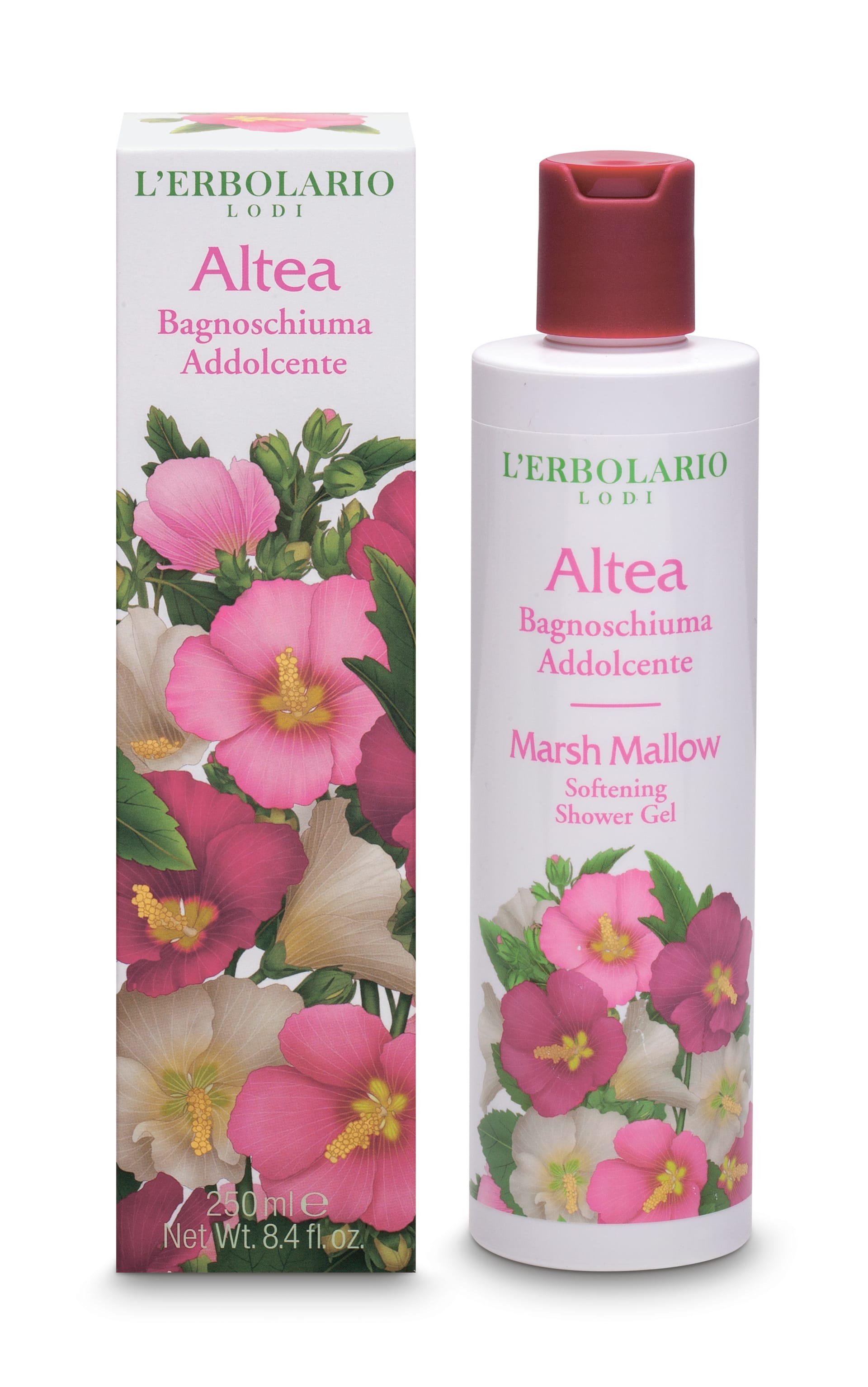 Смягчающий гель для душа L'Erbolario Мальва, 250 мл