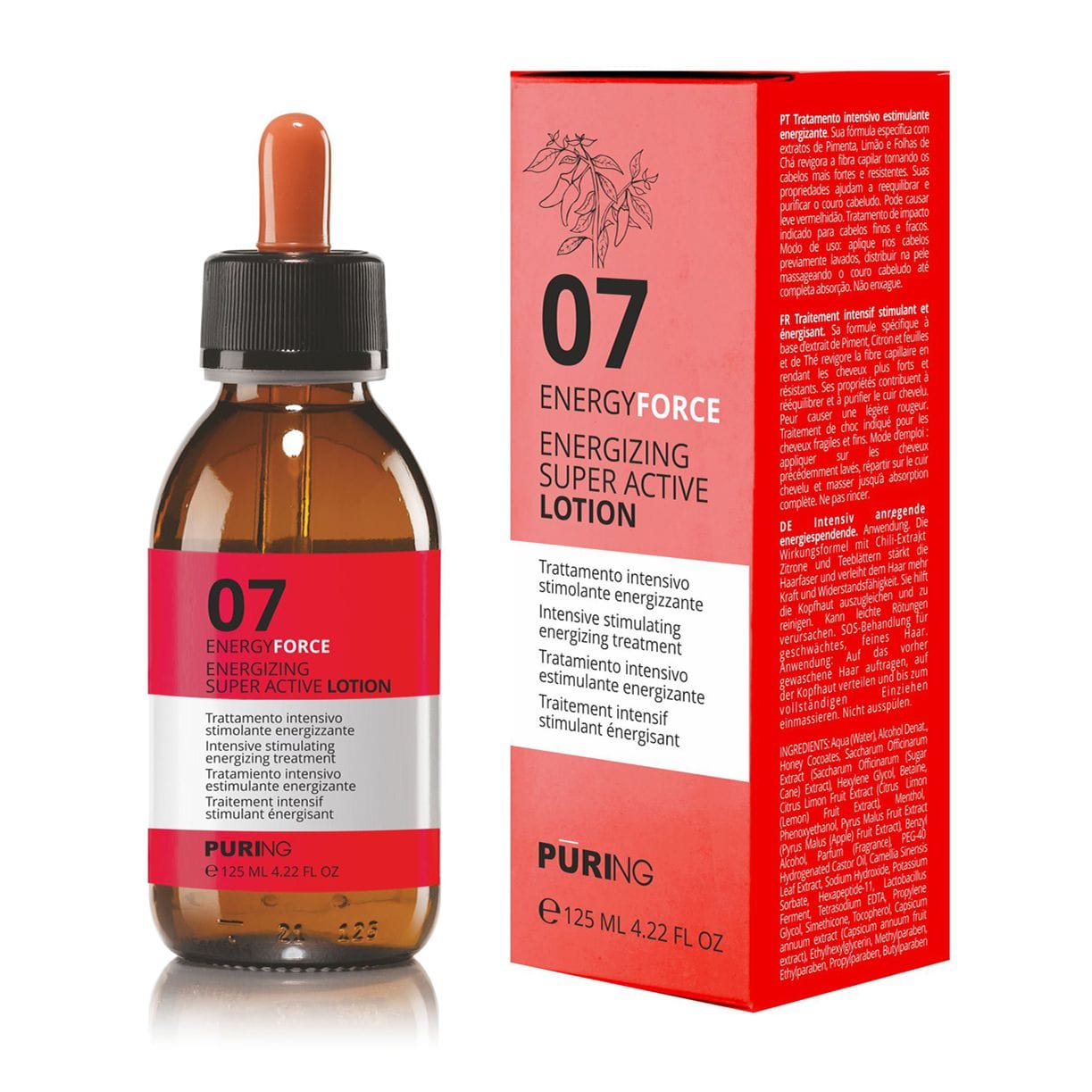 Лосьон для волос суперактивный 07 Energyforce Energizing Super Active Lotion, 125 мл