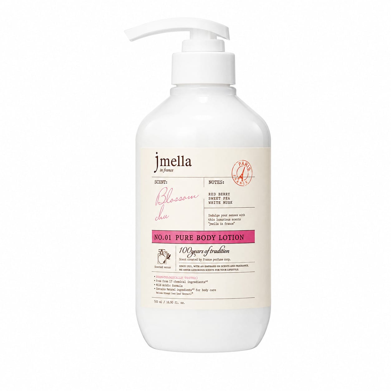 Лосьон для тела Jmella in France Pure Blossom Chu Body Lotion, 500 мл