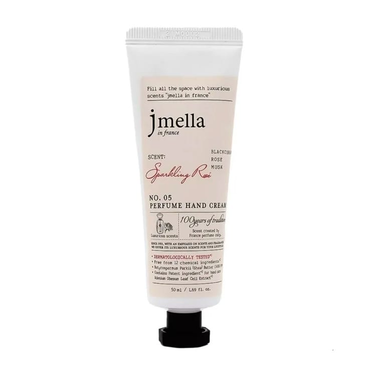 Крем для рук парфюмированный Jmella in france Sparkling Rose Perfume Hand Cream, 50 мл