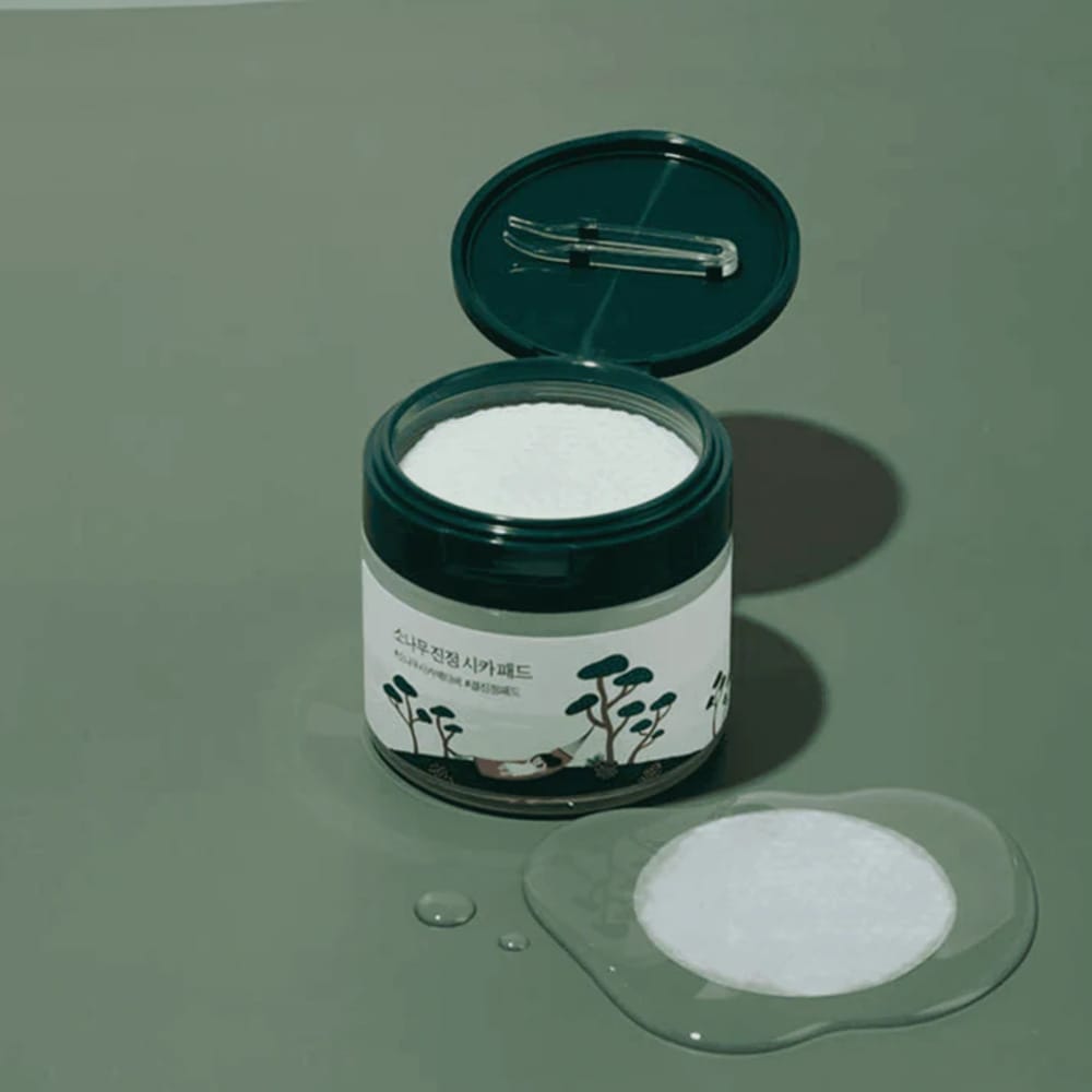 Успокаивающий лосьон для лица на дисках Pine Calming Cica Pad, 50 шт - фото 2