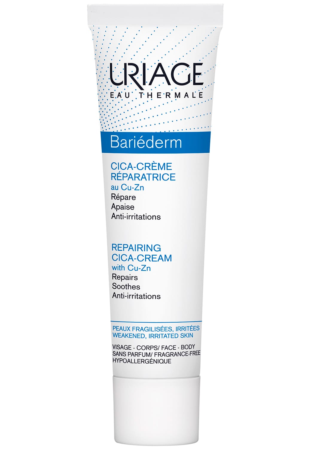 Цика-крем Bariederm Cica-Gel Nettoyant au Cu-Zn очищающий
