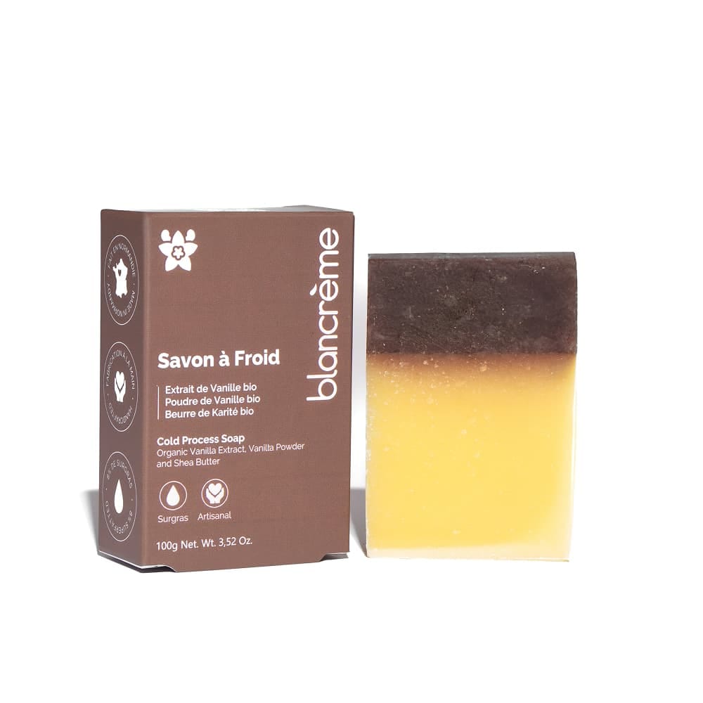 Мыло туалетное твёрдое Ваниль Savon à Froid, 100 г