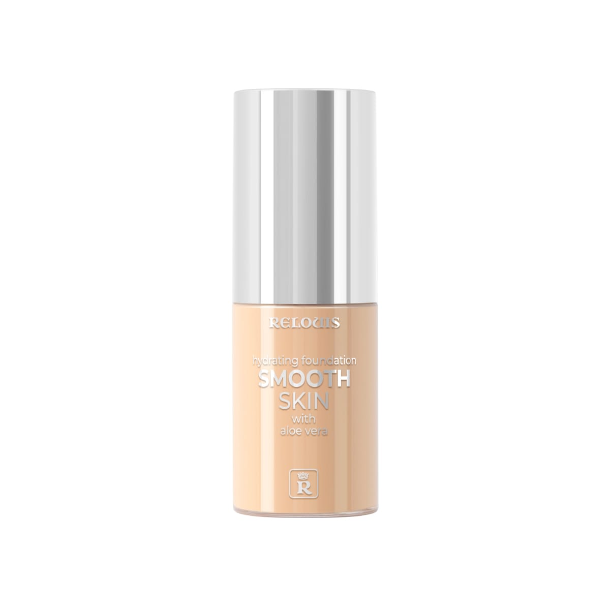 Тональный крем увлажняющий Smooth Skin с алоэ вера тон 04, песочный бежевый, 33 г