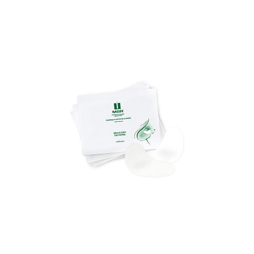 Маска-патчи для чувствительной кожи вокруг глаз успокаивающая BioChange Silken & Calm Eye Patches, 6 х 3 мл