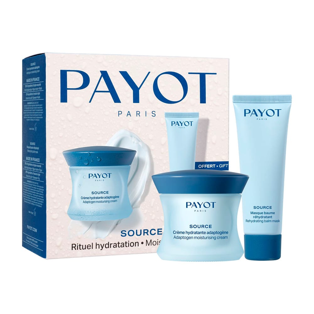 Набор(Крем для лица адаптогенный увлажняющий Source Adaptogen Moisturising Cream, 50 мл+Увлажняющая маска-бальзам для лица Source Rehydrating Balm Mask, 50 мл)