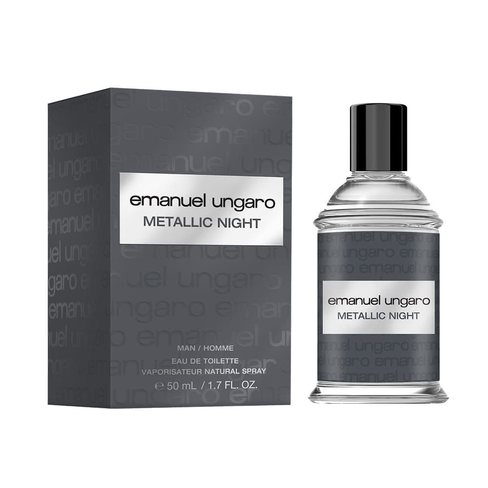 Туалетная вода мужская Emanuel Ungaro METALLIC NIGHT, 50 мл - фото 2