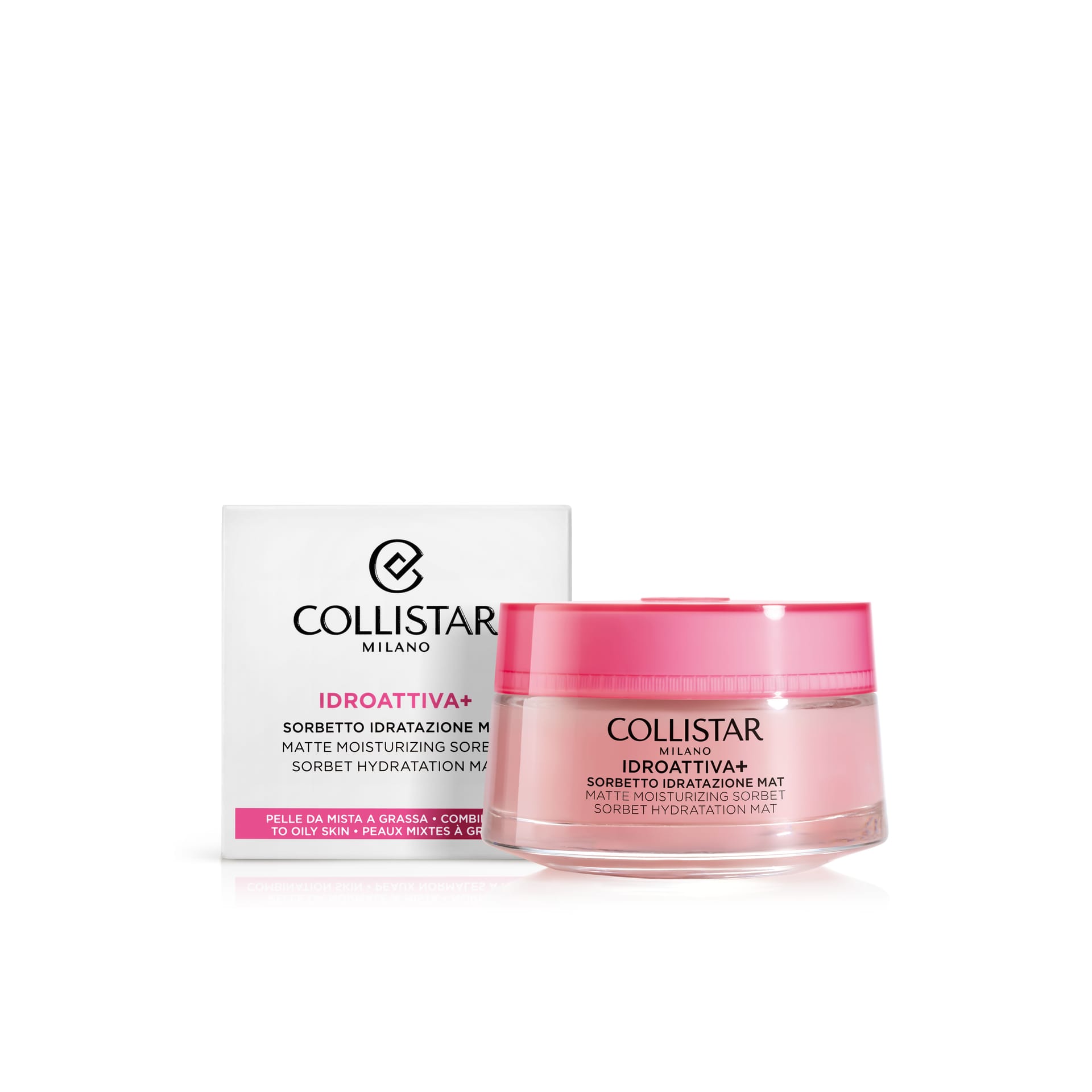 Матовый увлажняющий крем-сорбет для лица Idroattiva+/Matte Moisturizing Sorbet, 50 мл - фото 2