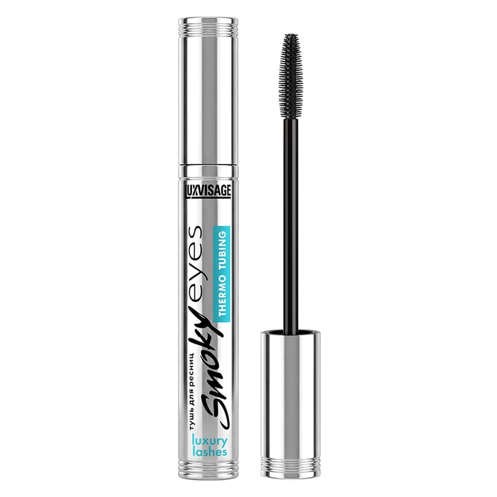 Тушь для ресниц Luxvisage Smoky Eyes Thermo Tubing Luxury Lashes, черная