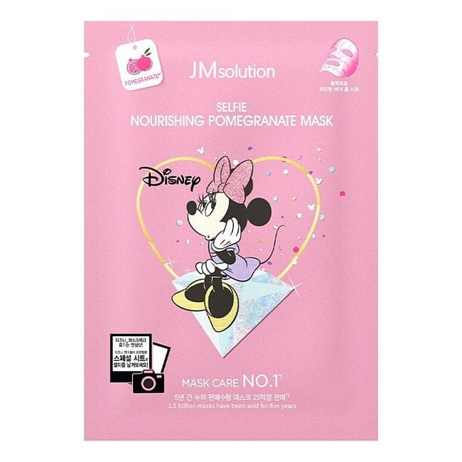 Обновляющая, питательная тканевая маска для лица Selfie Nourishing Pomegranate Mask Disney, 30 мл
