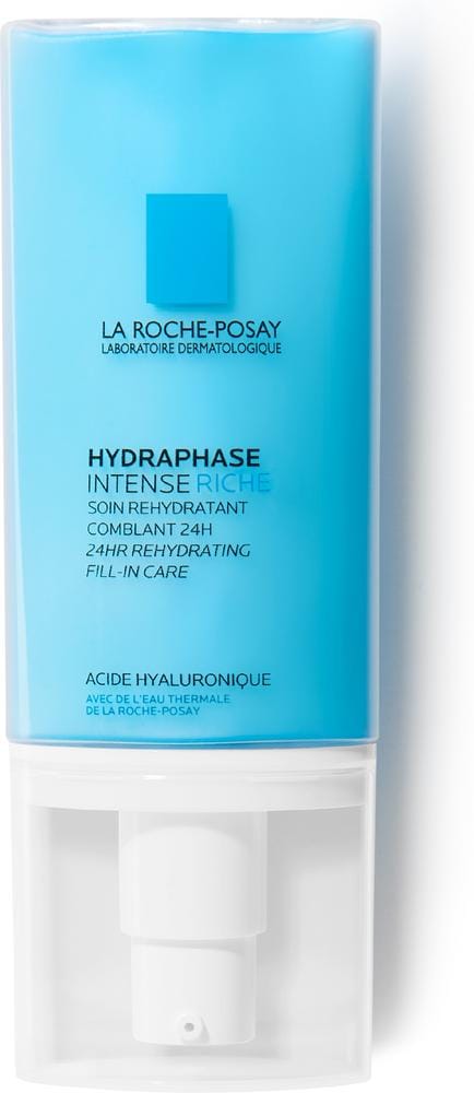Интенсивное увлажняющее средство Hydraphase Intense Riche для обезвоженной нормальной и сухой чувствительной кожи, 50 мл