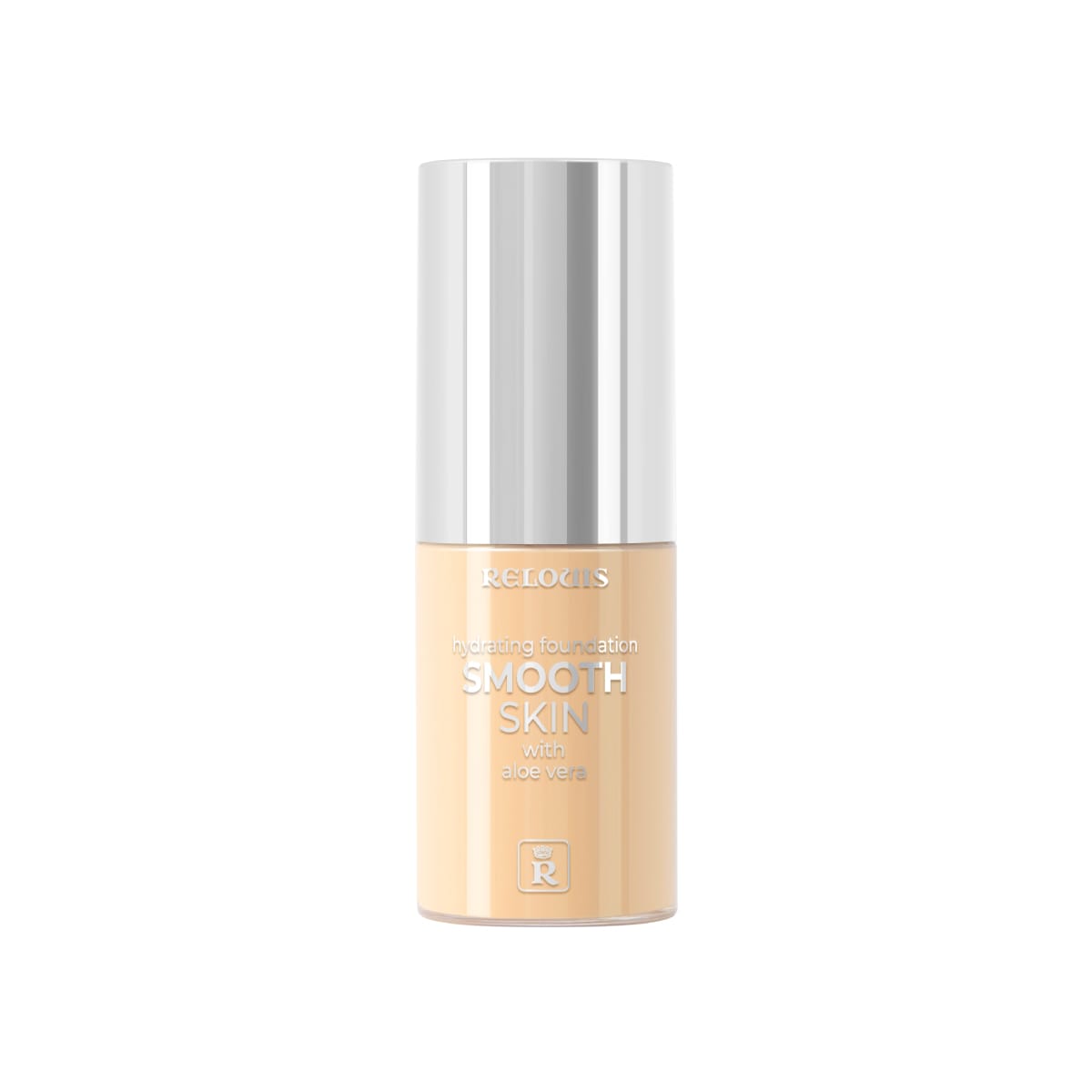 Тональный крем увлажняющий Smooth Skin с алоэ вера тон 04, песочный бежевый, 33 г