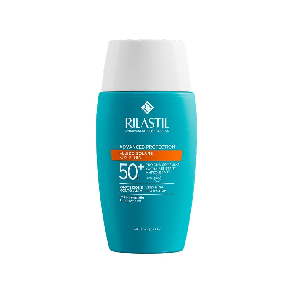 Rilastil Advanced Protection Солнцезащитный флюид водостойкий SPF 50+, 50 мл