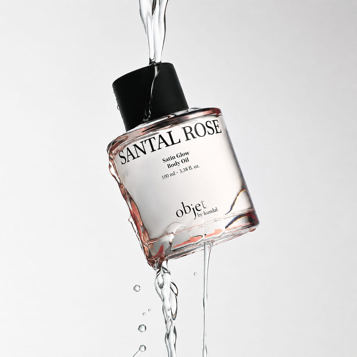 Увлажняющее сухое масло для тела Objet Satin Glow Body Oil Santal Rose, 100 мл - фото 3