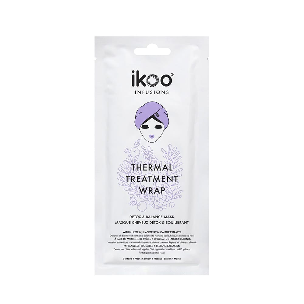 Маска-обертывание для восстановления волос «Детокс и баланс» ikoo infusions Thermal Treatment Wrap Detox& Balance Mask 35 гр