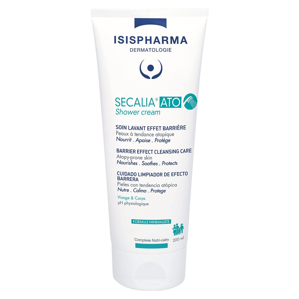 ISISPHARMA SECALIA ATO Shower Cream Очищающий крем-гель для душа для сухой кожи
