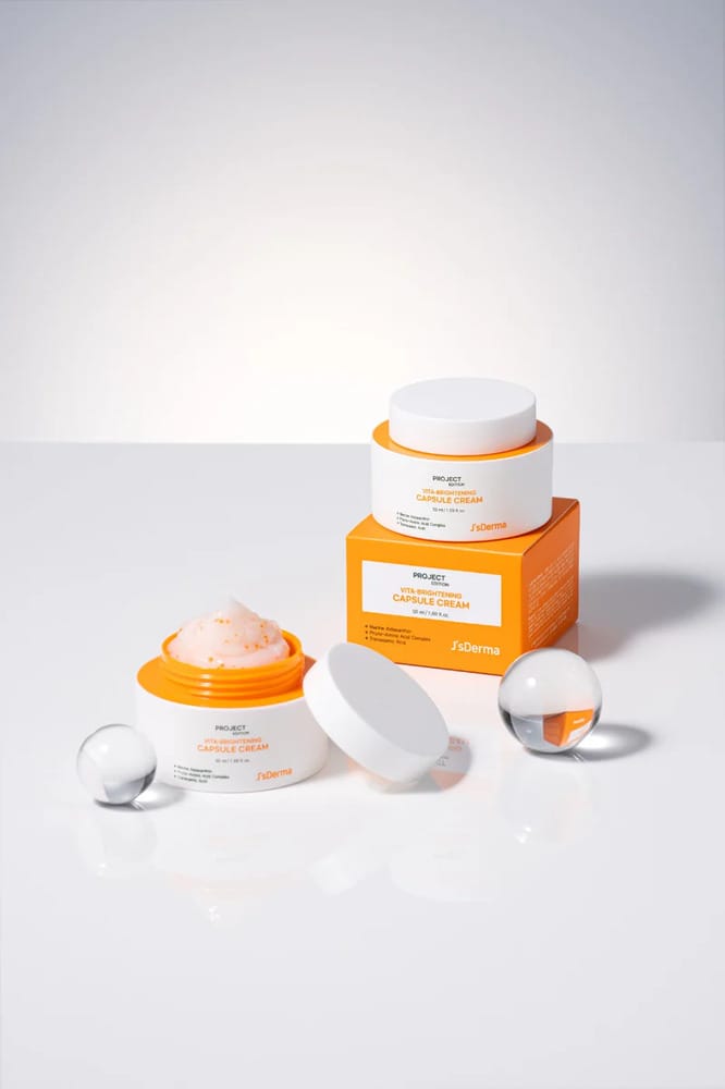 Витаминный инкапсулированный крем для придания сияния тусклой коже Project Edition Vita-Brightening Capsule Cream, 50 мл - фото 4
