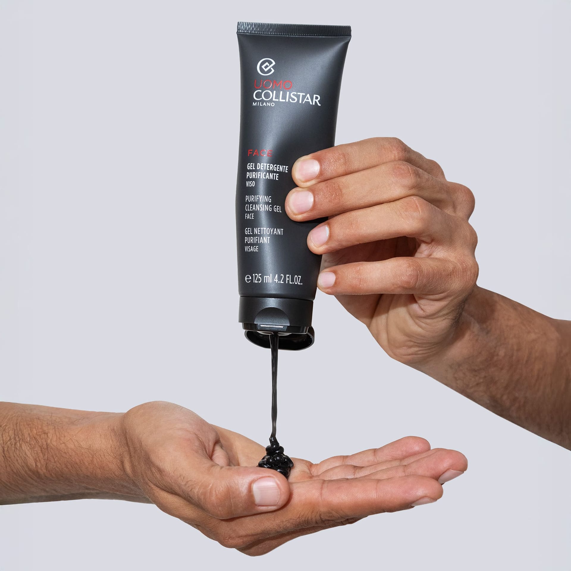 Гель для лица очищающий для мужчин Uomo/Face/Purifying Cleansing Gel, 125 мл - фото 3