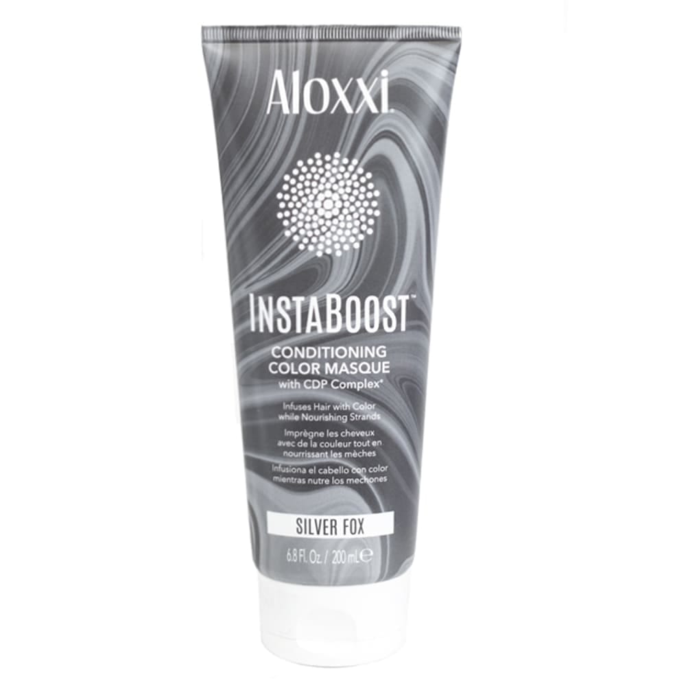 Тонирующая маска для волос Aloxxi InstaBoost Colour Masque Silver (Серебристо-серый), 200 мл.