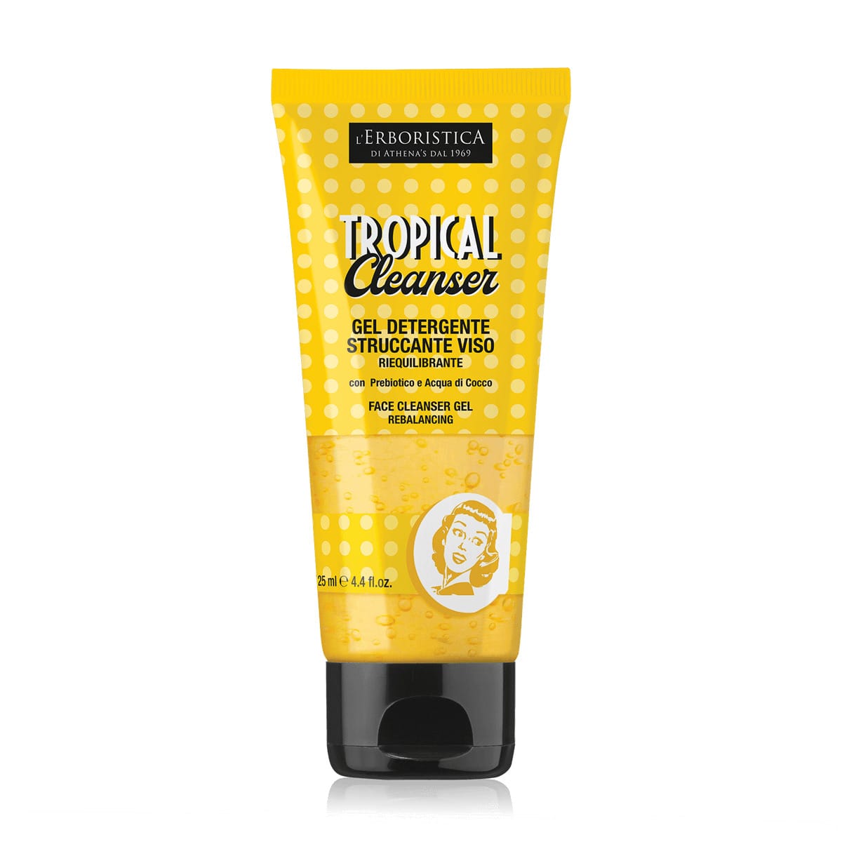 Гель для лица очищающий с пребиотиком и кокосовой водой Tropical Cleanser Face Cleanser Gel, 125 мл