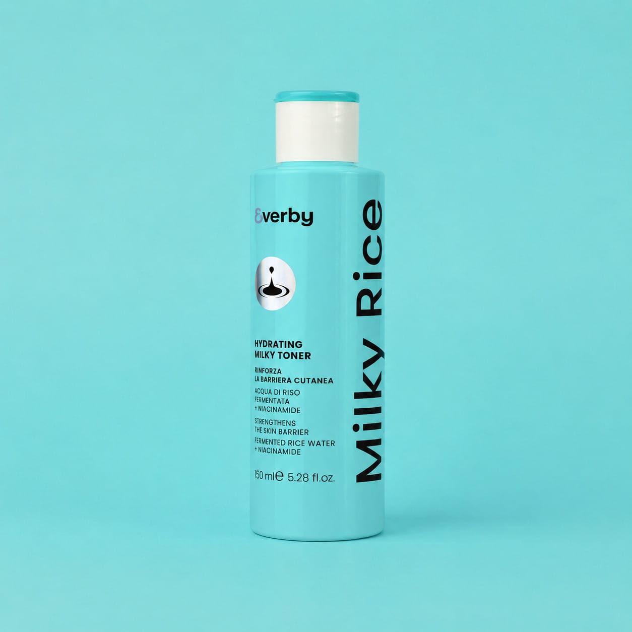 Увлажняющий молочный тонер для лица Everby Milky Rice Hydrating Milky Toner, 150 мл - фото 4