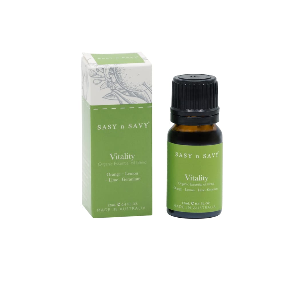 Смесь эфирных масел (сладкого апельсина, лимонного, лайма, гераниевого) Vitality Organic Essential Oil Blend, 12 мл - фото 2