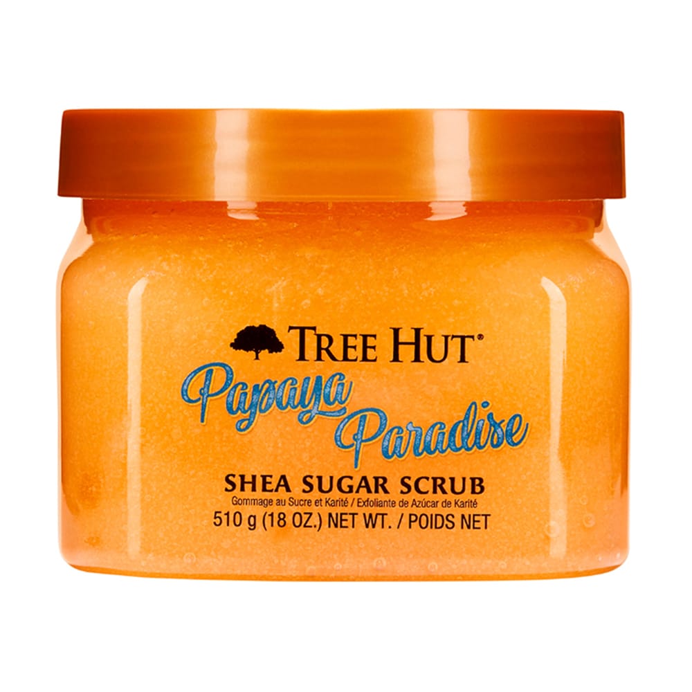 Сахарный скраб для тела с ароматом папайи и кокоса Papaya Paradise