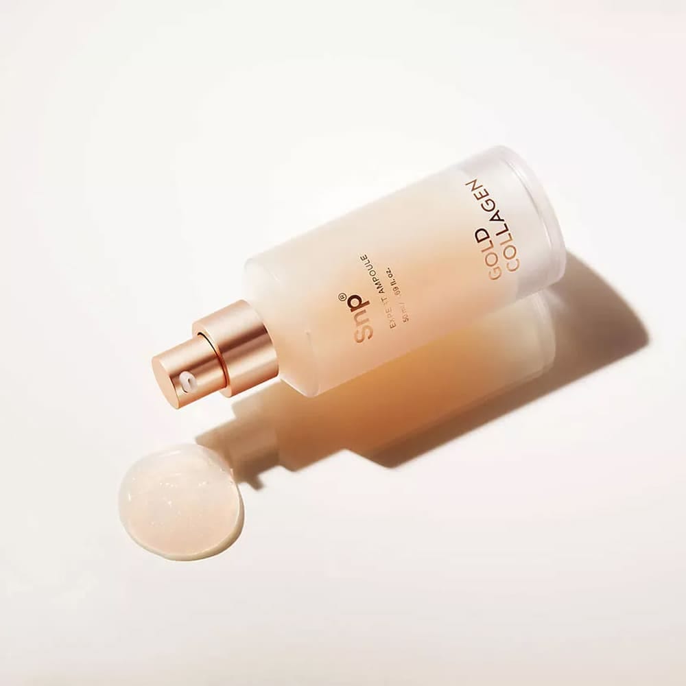 Увлажняющая сыворотка для сияния кожи лица Gold Collagen Expert Ampoule, 50 мл - фото 4