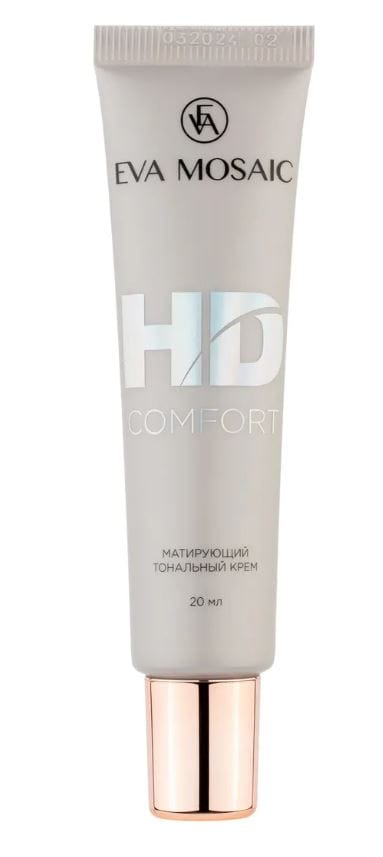 Плотный матирующий тональный крем HD Comfort