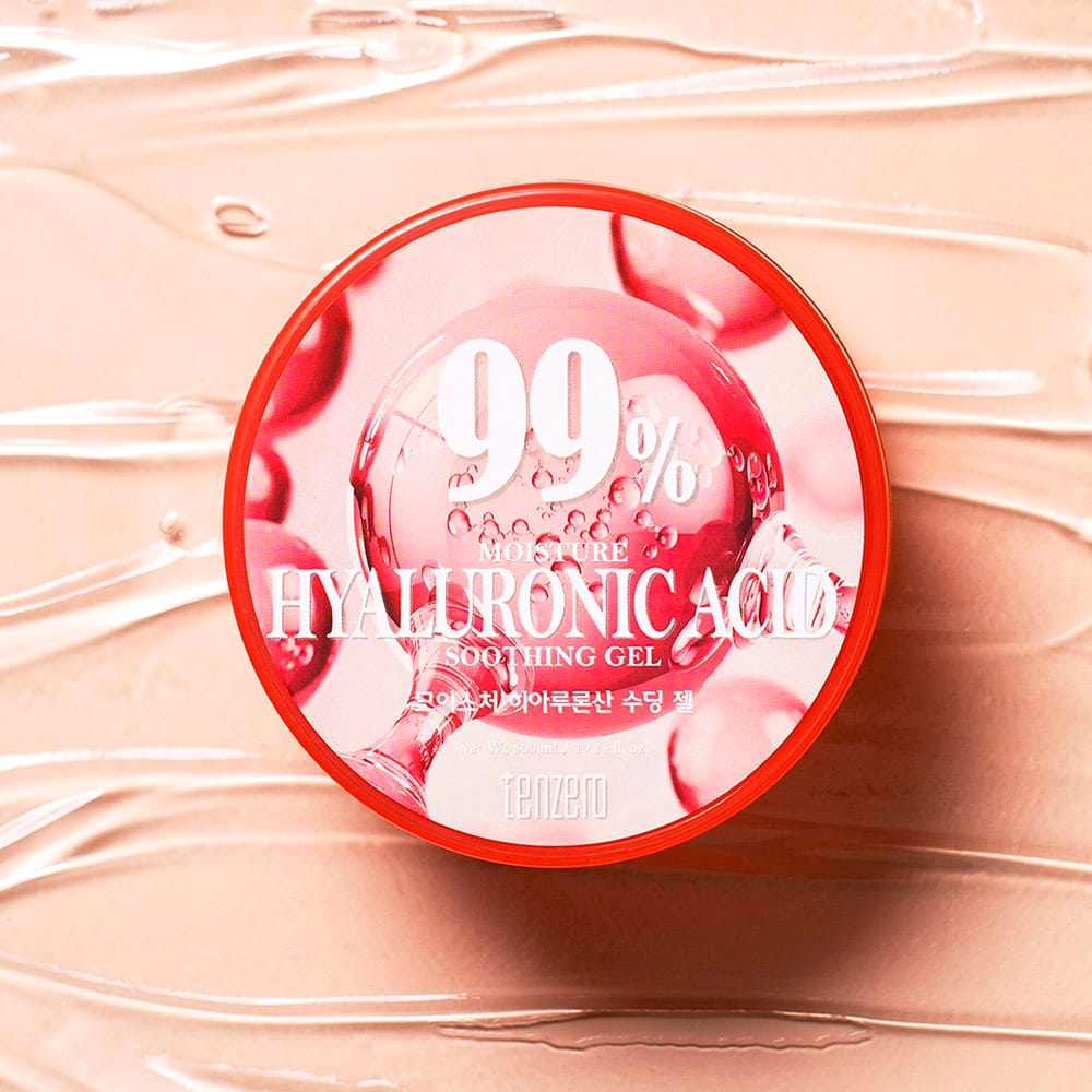 Увлажняющий, успокаивающий гель для лица Tenzero Moisture Hyaluronic Acid Soothing Gel, 300 мл - фото 2