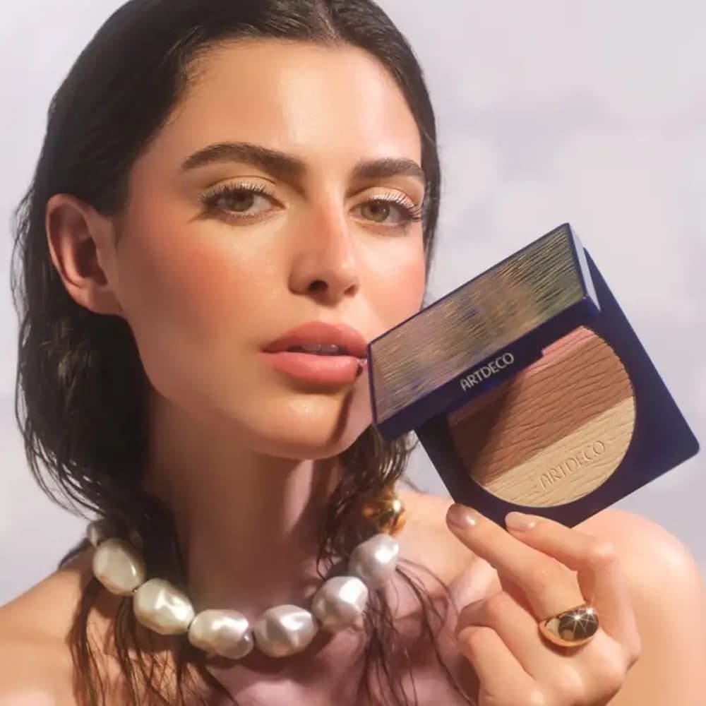 Трехцветная бронзирующая пудра для лица All Seasons Bronzing Powder, 13,5 гр - фото 5