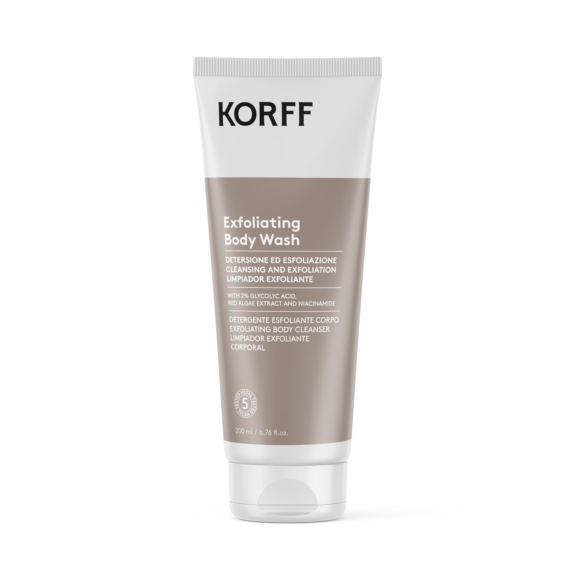 Гель для тела очищающий, отшелушивающий Exfoliating Body Wash, 200 мл