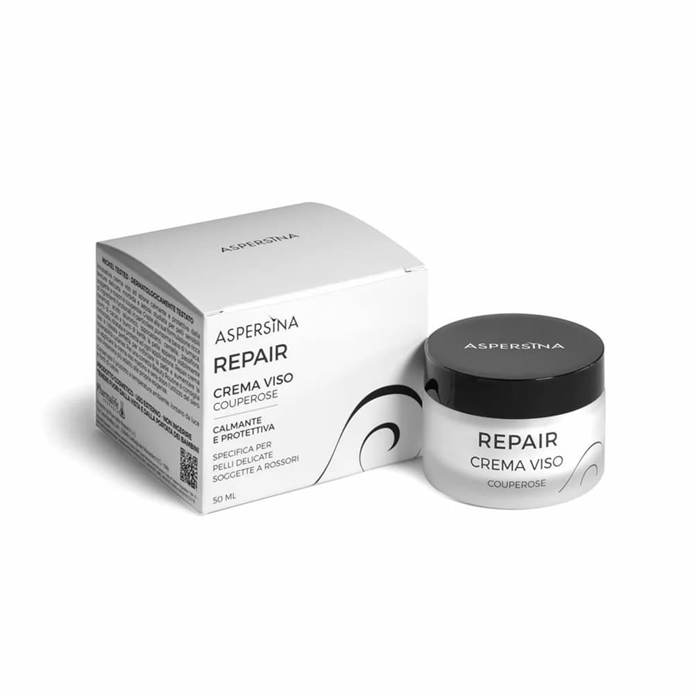 Pharmalife Research Aspersina Repair Crema Viso Крем успокаивающий защитный для чувствительной кожи, склонной к покраснению с муцином улитки